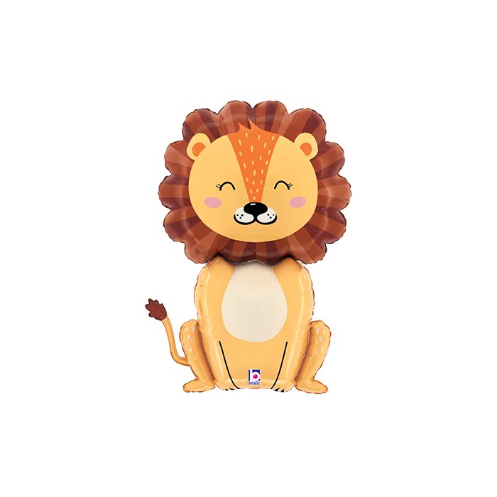32" HAPPY JUNGLE LION