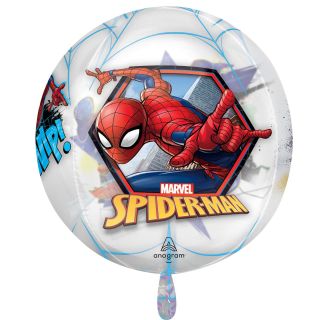 16" Spiderman Clear Orbz