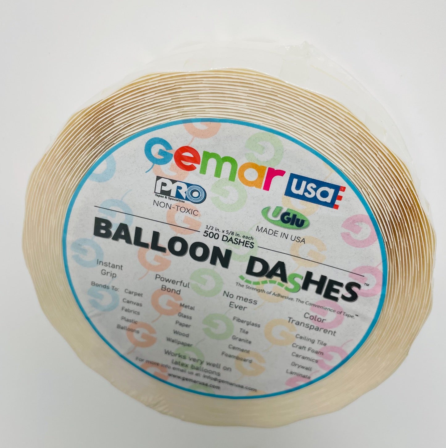 Uglu Dashes Pro 500 Units Per roll – Lift balloons