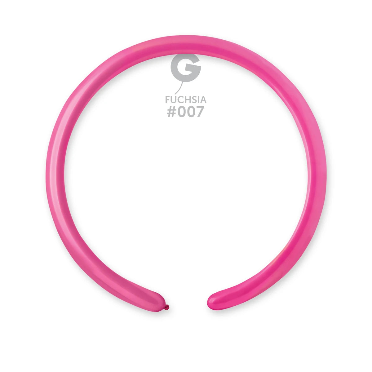 Solid Balloon Fuchsia #007 1 in.