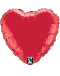 36'' Ruby Red Heart