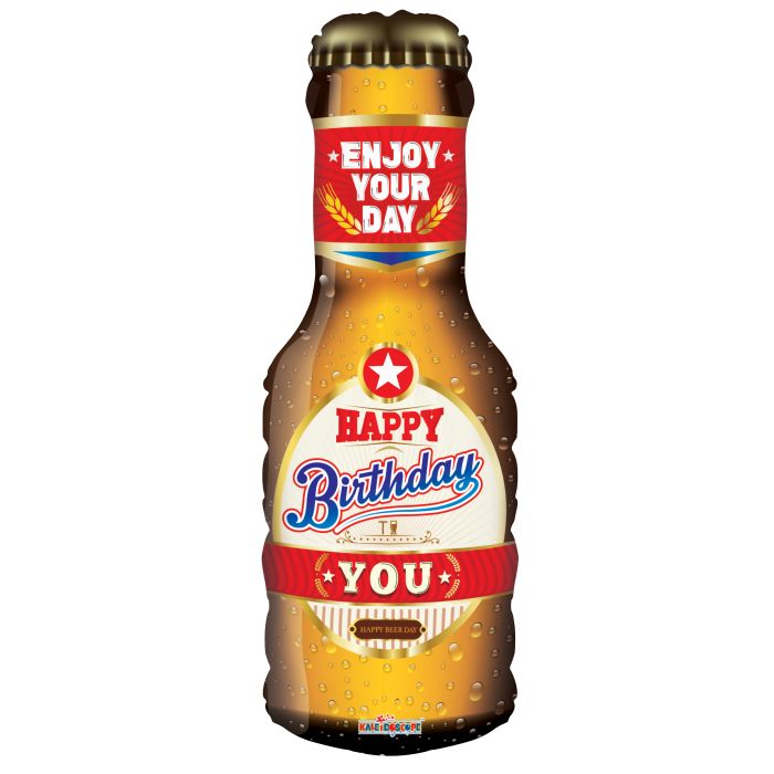 36" Birthday Beer Bottle