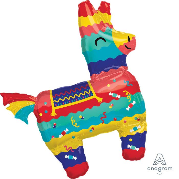 Fiesta Pinata Shape Balloon 33 in.