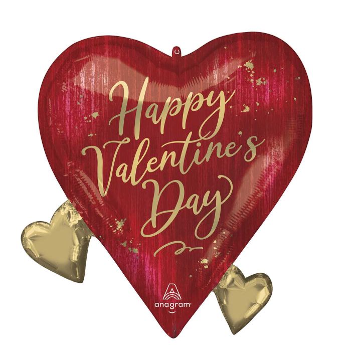 22'' valentine Rouge heart Foil Shape