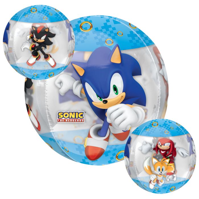 16" Sonic The Hedgehog Clear Orbz