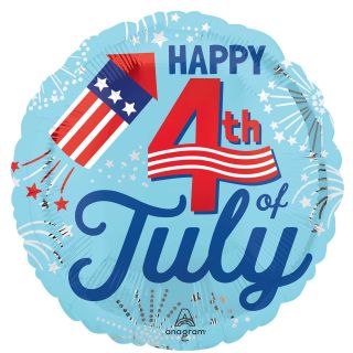 18" 4th of July Bursts