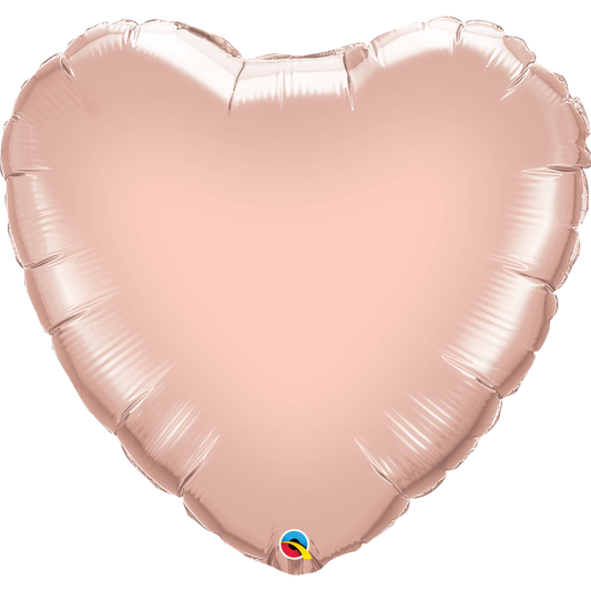 36'' Rose Gold Heart