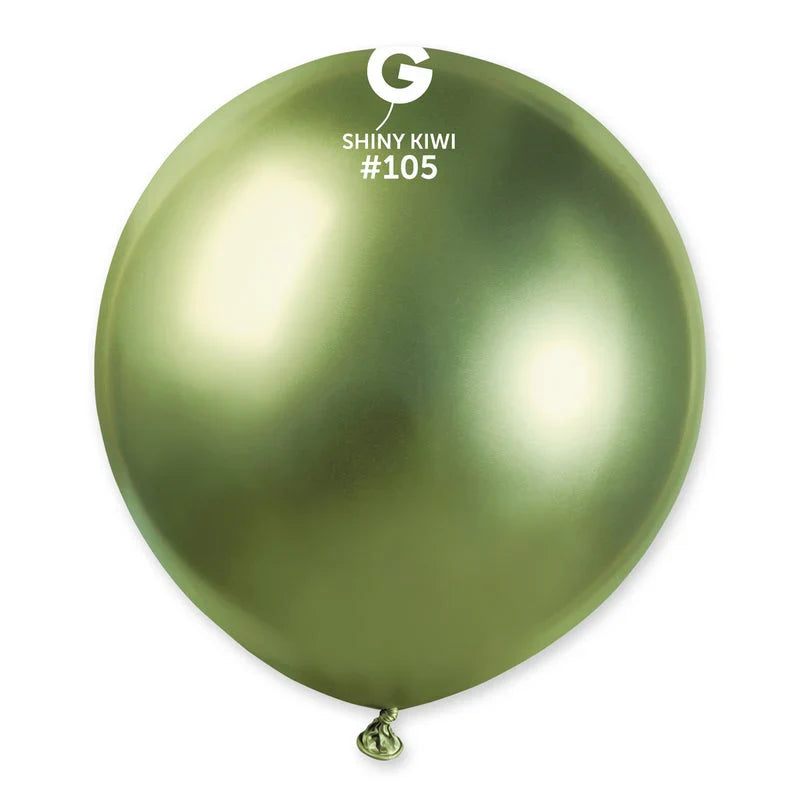 Shiny Kiwi Green Balloon #105 19 in.