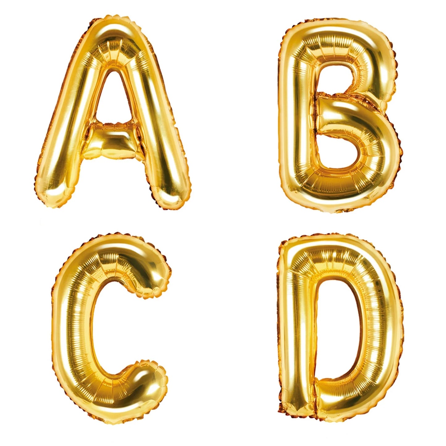 14" Gold Foil Letters (A to Z)