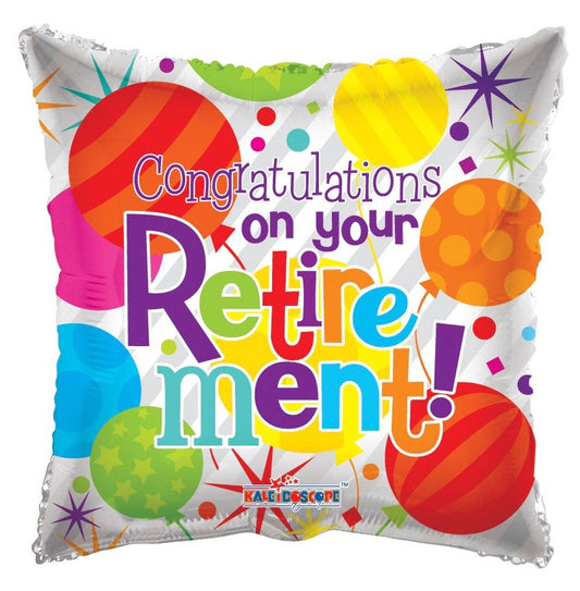 18" Retirement Congrats!