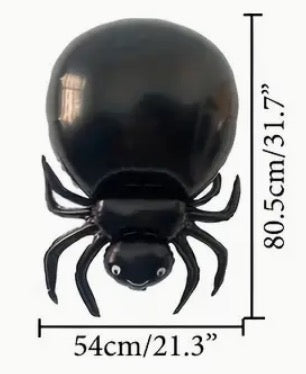 Small Eye Black Spider Foil Balloon