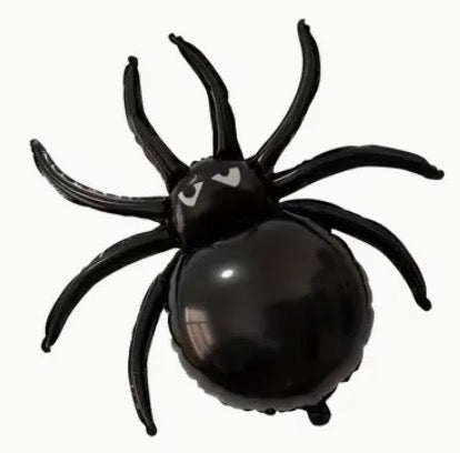 Black Spider Foil Balloon