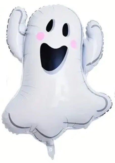 29" Happy Ghost Foil Balloon