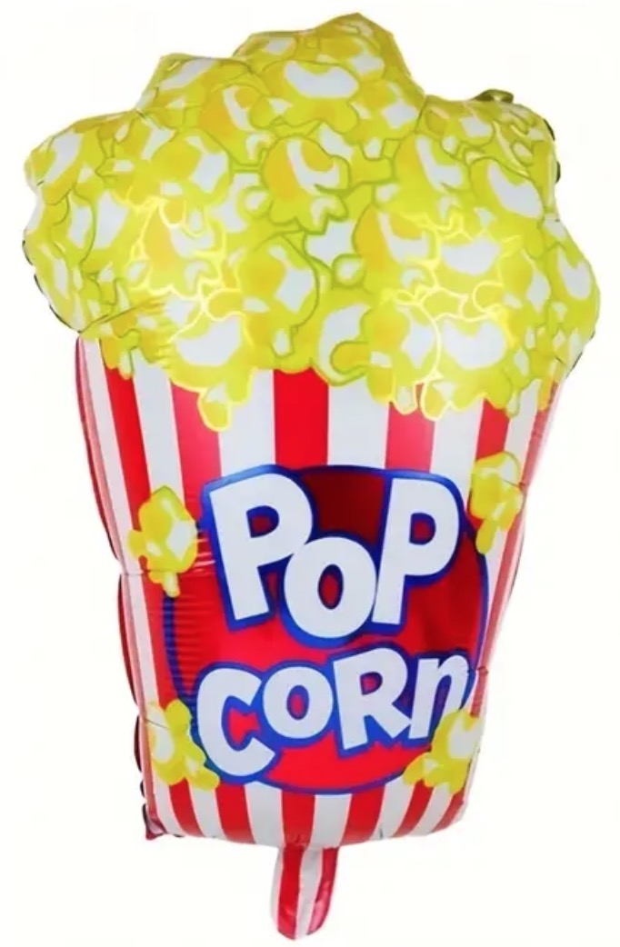 24" Popcorn Foil Balloon