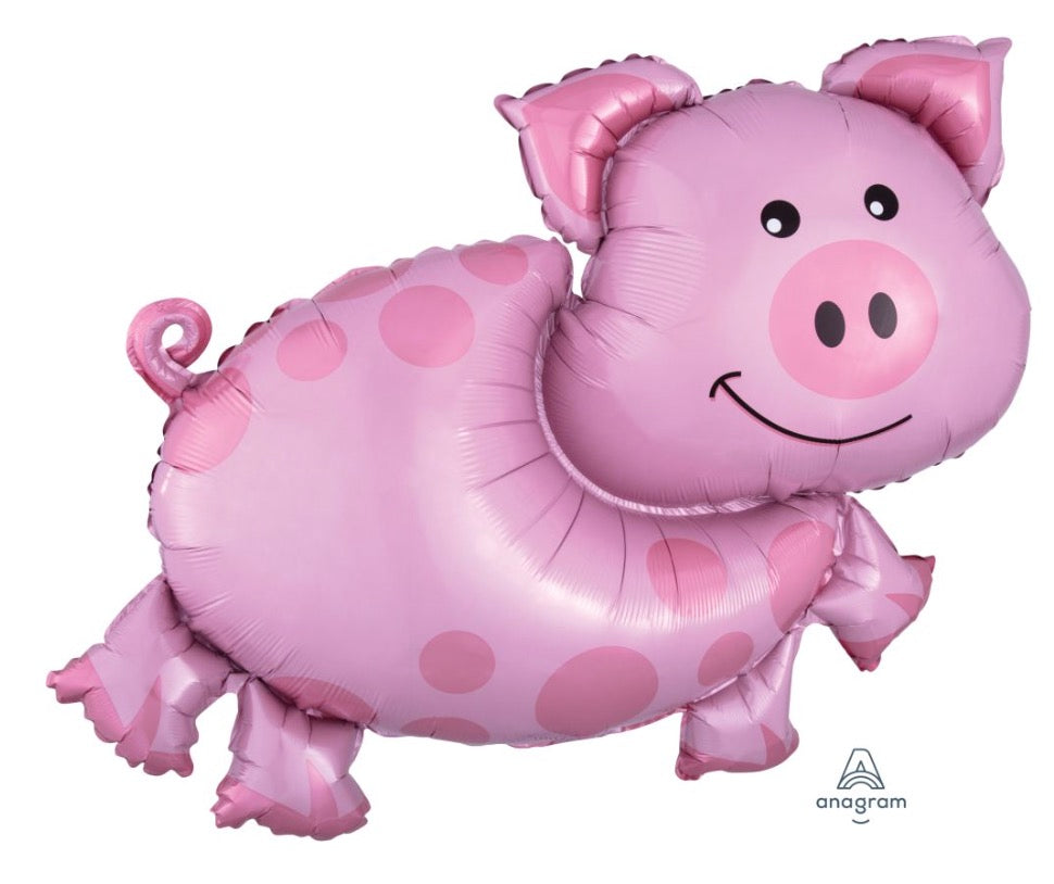 Pig Foil Balloon 35 in.