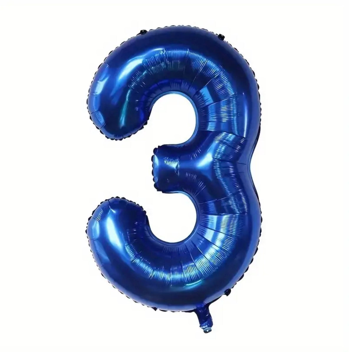 Navy Blue  - Foil Numbers (0 to 9)