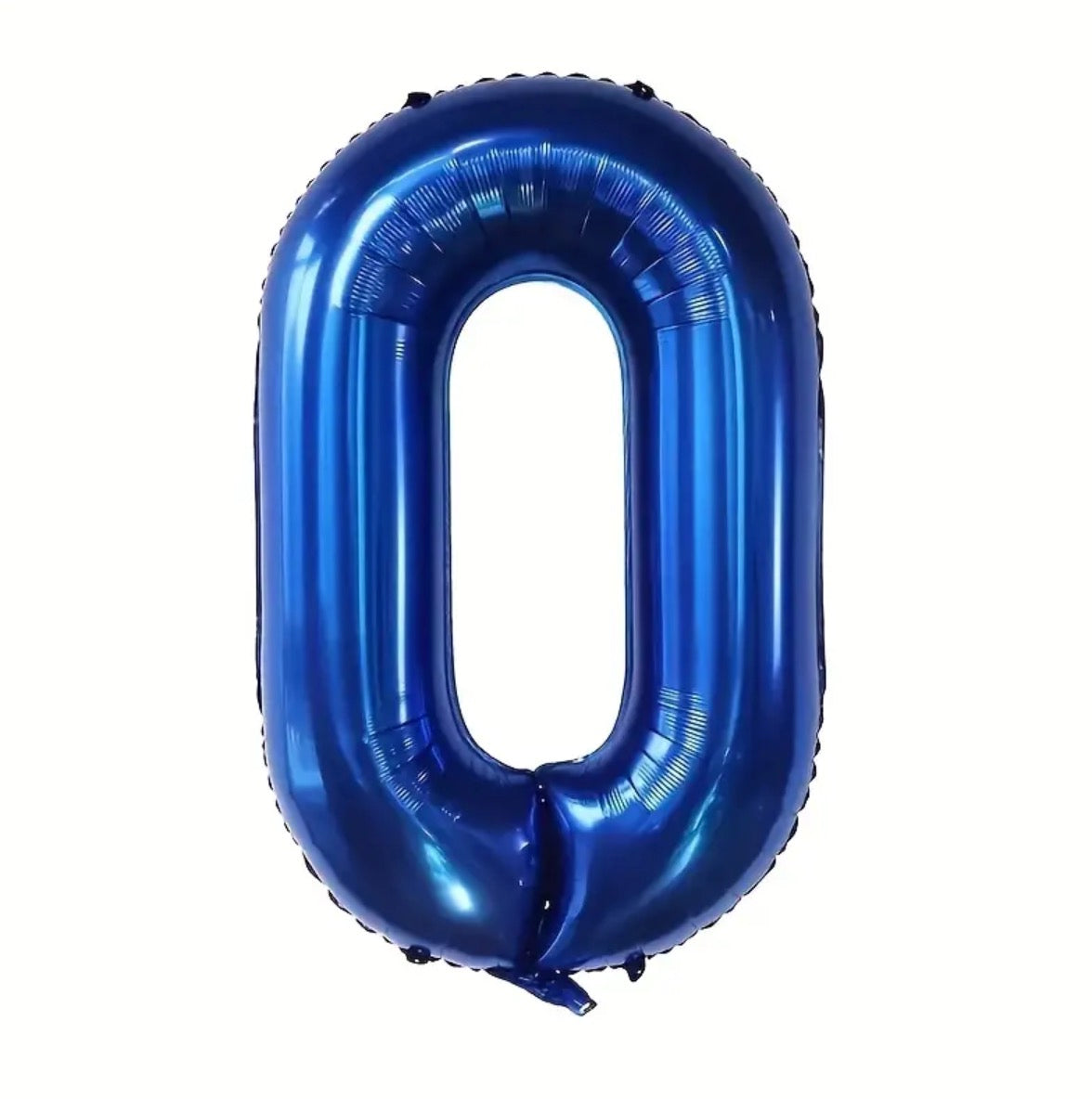 Navy Blue  - Foil Numbers (0 to 9)