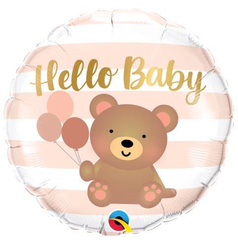 18" Hello Baby Bear Pkg