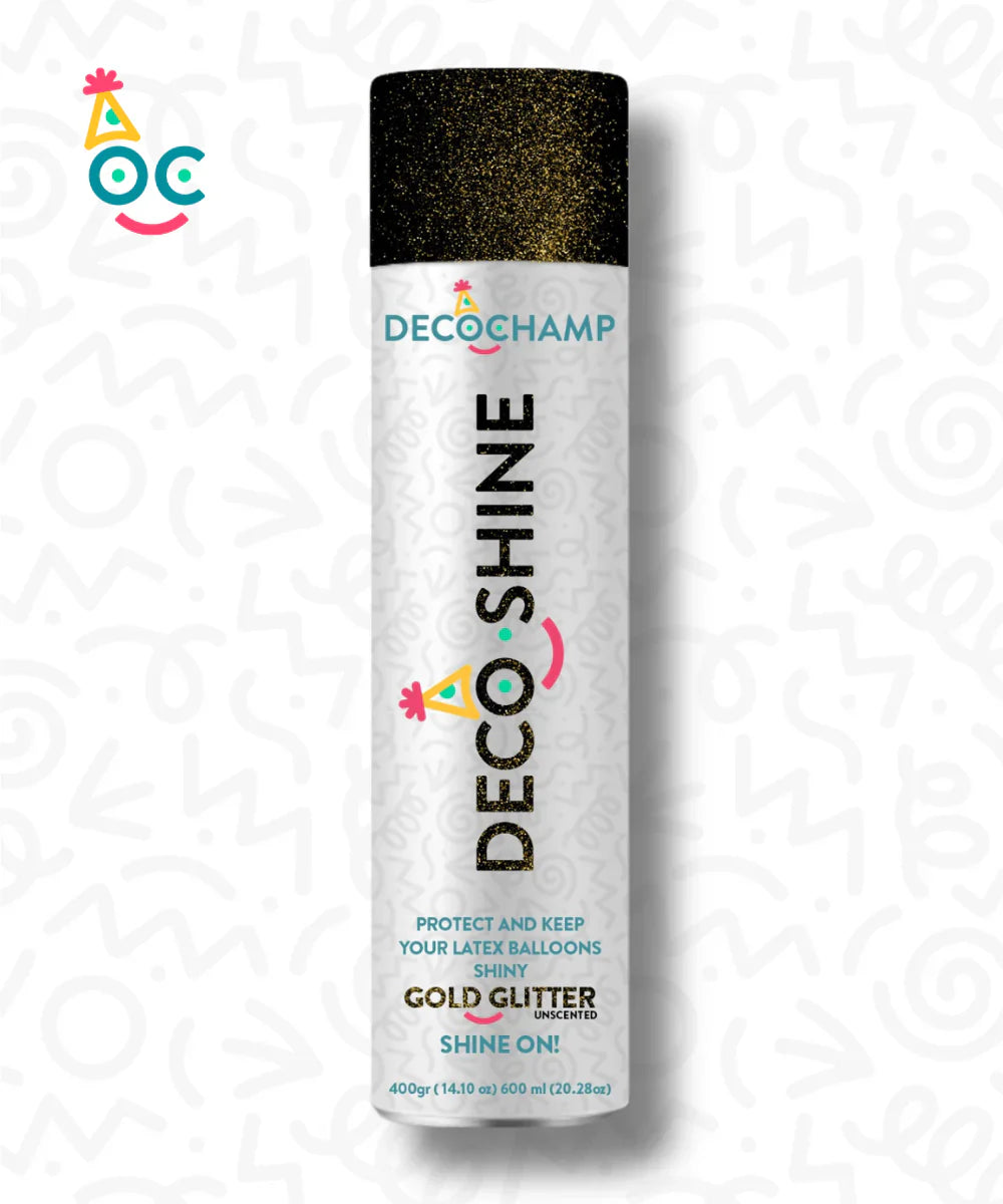 Decoshine Spray Gold Glitter 14.10oz - 600ml