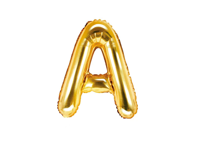 14" Gold Foil Letters (A to Z)