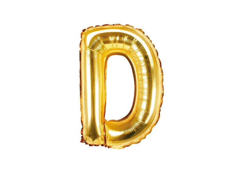 14" Gold Foil Letters (A to Z)