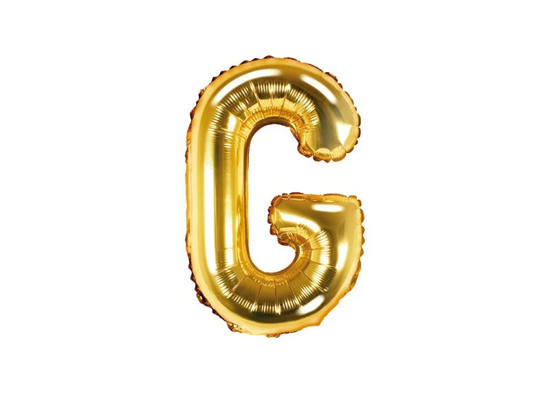 14" Gold Foil Letters (A to Z)