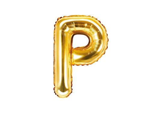 14" Gold Foil Letters (A to Z)