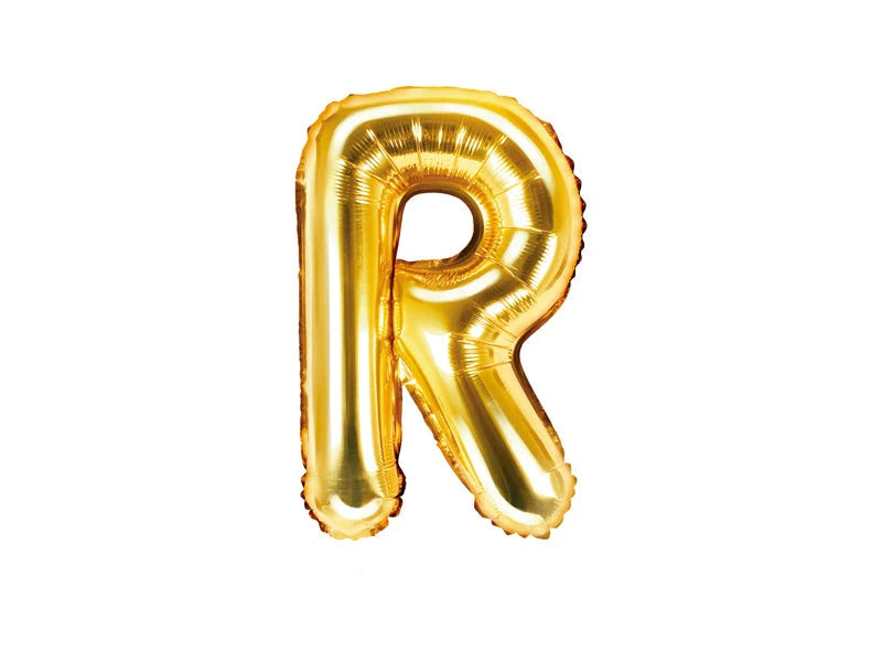 14" Gold Foil Letters (A to Z)