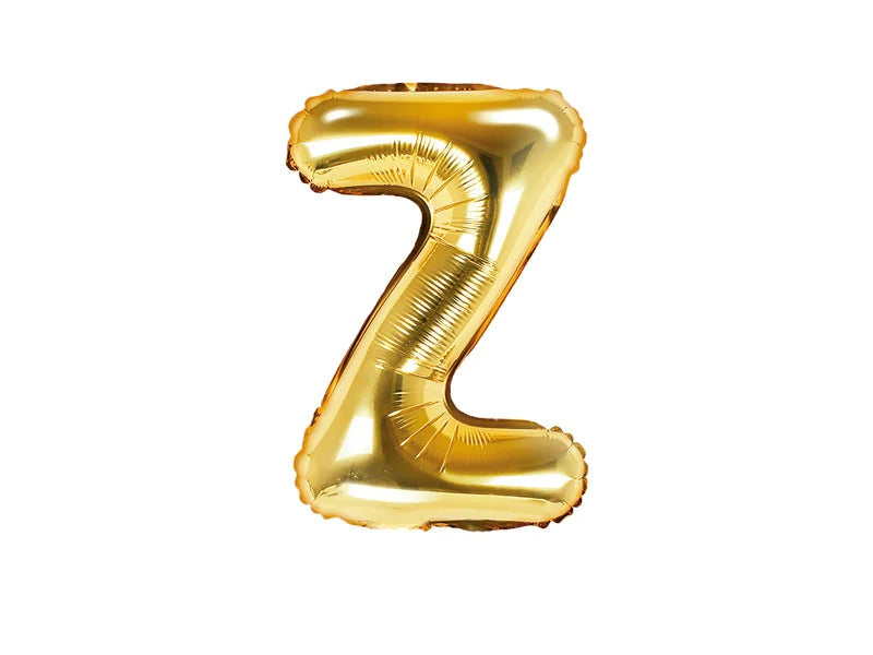 14" Gold Foil Letters (A to Z)