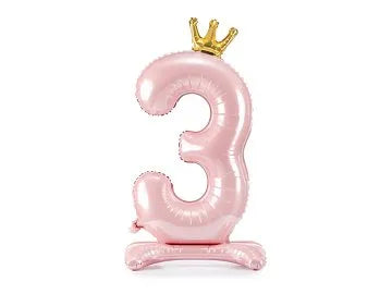 Light Pink Standing Number (0 to 9) 34"