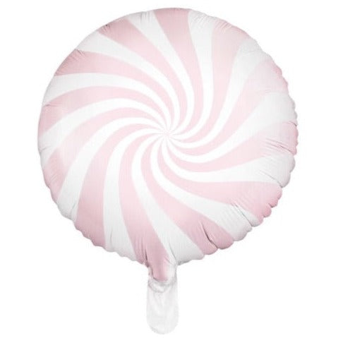 Light Pink Candy Round Foil Balloon 18 in.