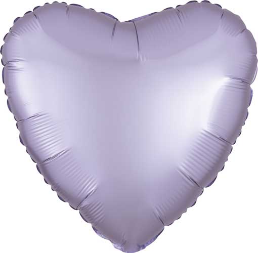 17" - 18" Heart Shaped Foil Balloon  - (Choose Color below)