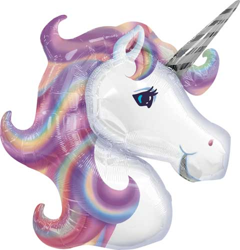 Pastel Unicorn Foil Balloon 33 in.