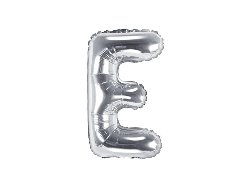 14" Silver Foil Letters (A to Z)