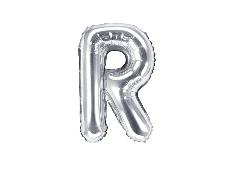 14" Silver Foil Letters (A to Z)