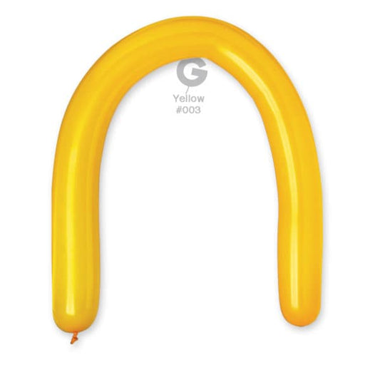 Solid Yellow Balloon #003 3in