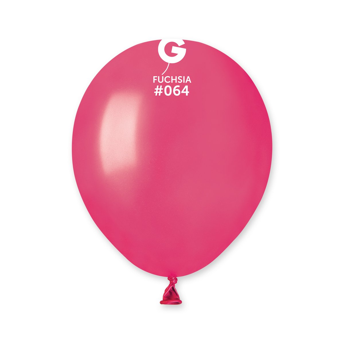 Metallic Balloon Fuchsia #064 - 5 in.