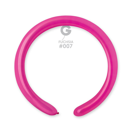 Solid Balloon Fuchsia #007 2 in.