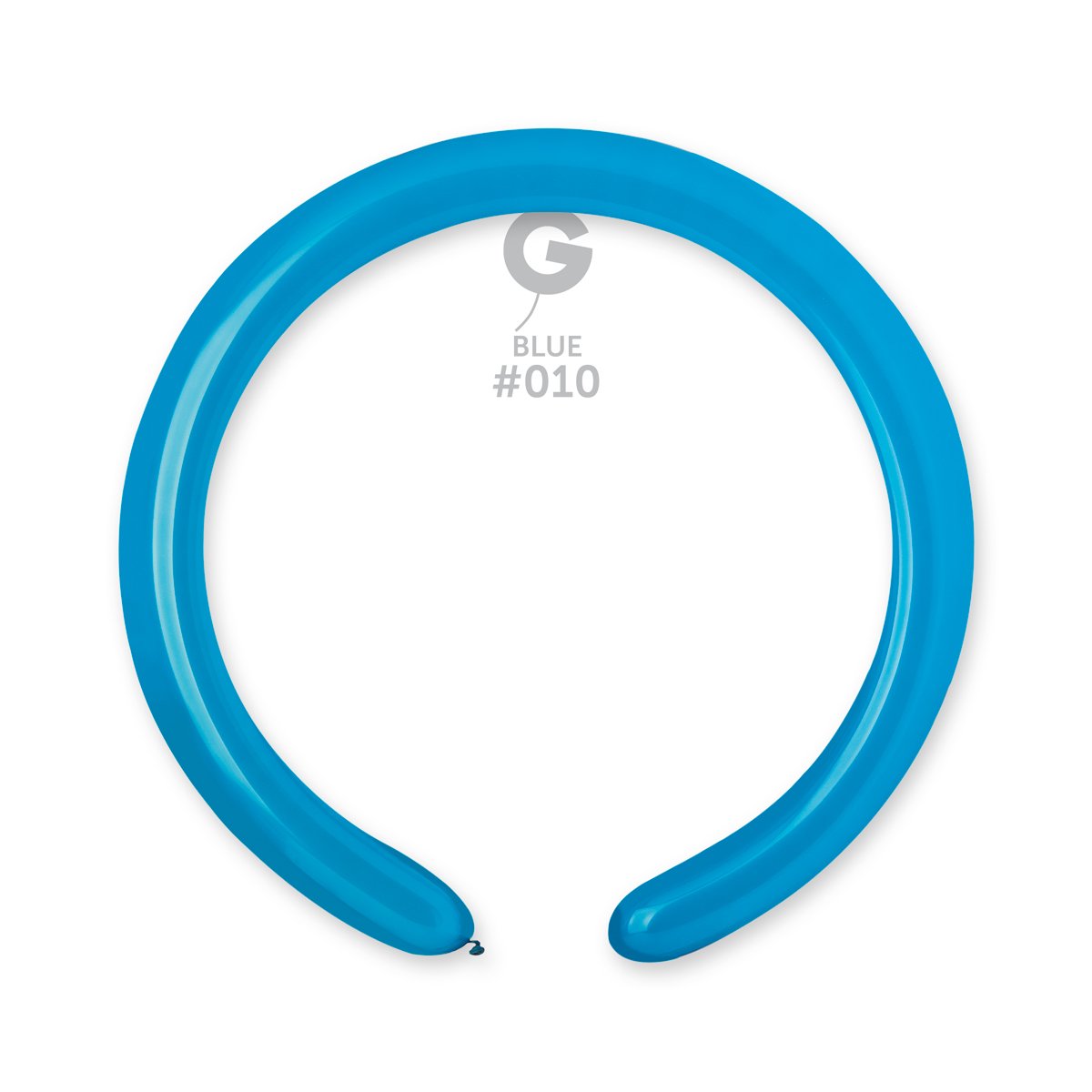 Solid Balloon Blue #010 2 in.