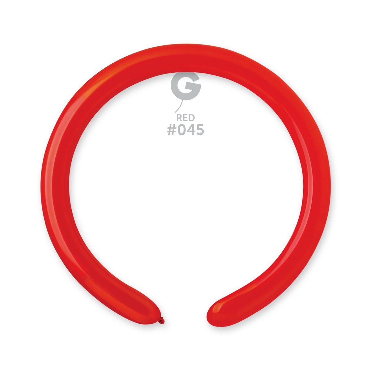 Solid Balloon Red #045 2 in.