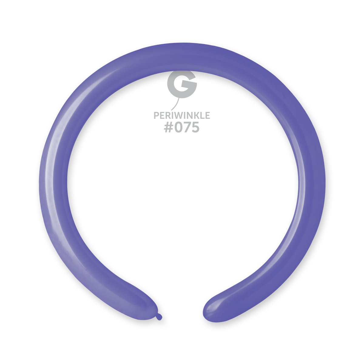 Solid Balloon Periwinkle #075 2 in.