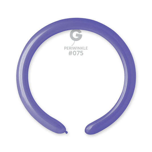 Solid Balloon Periwinkle #075 2 in.