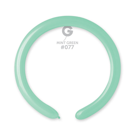 Solid Balloon Mint Green #077 2 in.