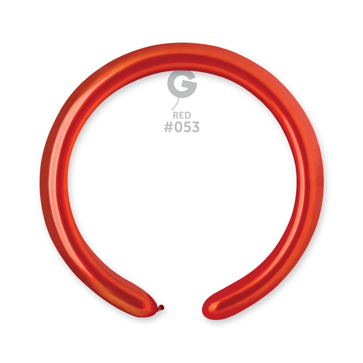 Metallic Balloon Red #053 2 in.