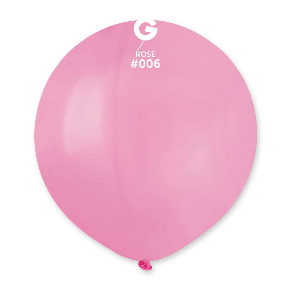 Solid Balloon Rose #006 19 in.