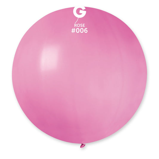 Solid Balloon Rose #006 - 31 in. (x1)