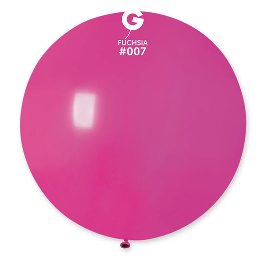 Solid Balloon Fuchsia #007 - 31 in. (x1)