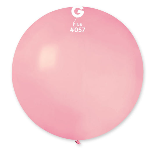 Solid Balloon Pink #057 - 31 in. (x1)