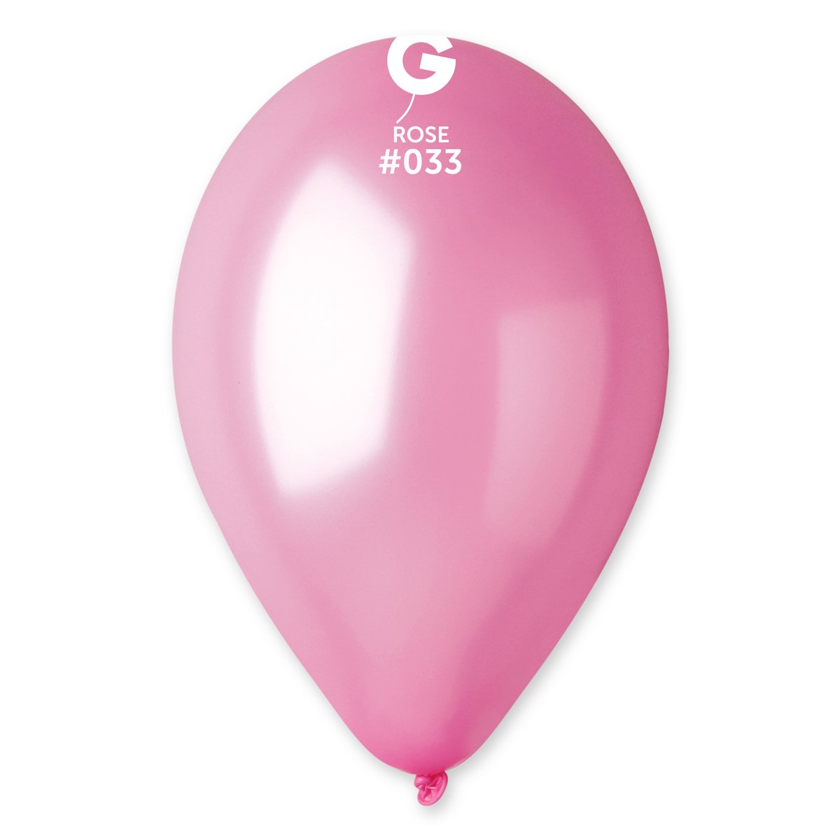 Metallic Balloon Rose #033 - 12 in.