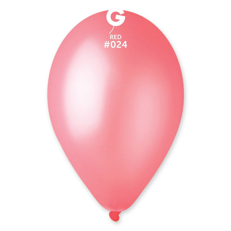 Neon Balloon Red #024 12 in.